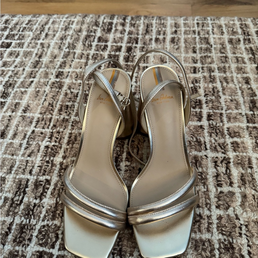 Sam Edelman Gold Strappy Heels